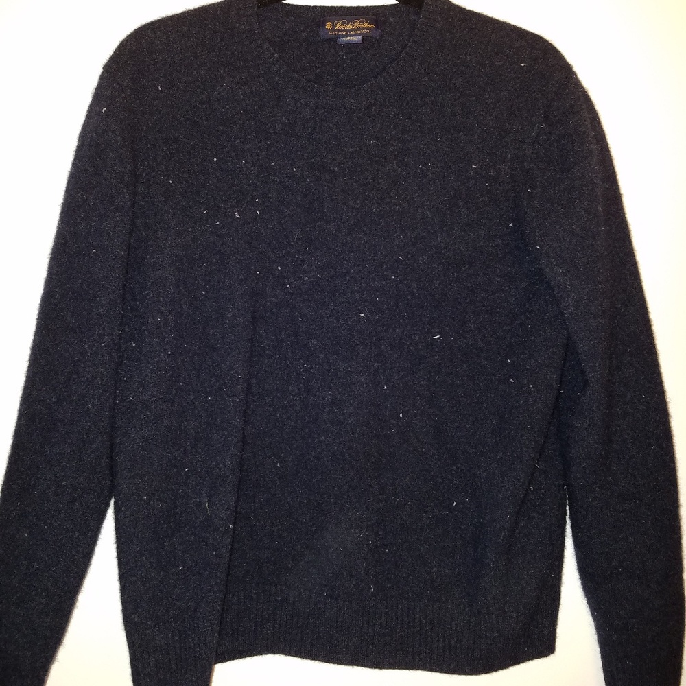 Casual navy sweater
